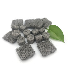 Pressed stainless steel Knitted wire mesh selas for airbag inflator filter gas generators mesh strainer